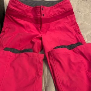 Size 8, Hot Pink Lululemon Ski pant